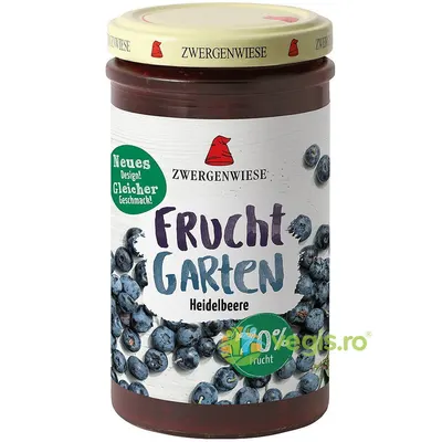 Gem de Afine Fara Zahar Ecologic/Bio 225g
