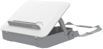 Suport și carcasă pentru laptop Fellowes - Breyta, 2 în 1, alb