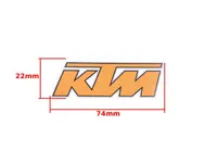 Autocolant mic KTM, culoare portocaliu