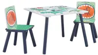Set pentru copii masă cu 2 scaune Ginger Home - Dinozaur