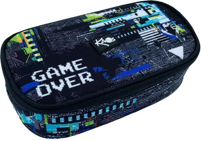 Penar școlar oval Kaos Maxi - Game Over