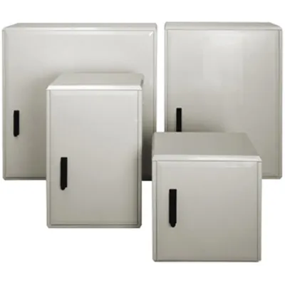Dulap poliester inchis sus deschis jos, 2 usi, 1000x500x312