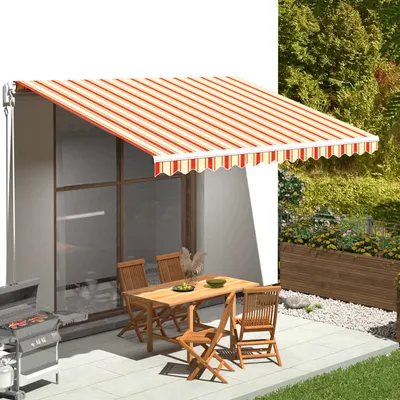 Gossi panza de rezerva copertina, galben si portocaliu, 4,5x3 m