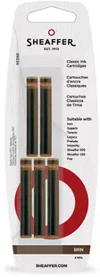 Cartușe pentru stilouri Sheaffer - Maro, 5 bucăți