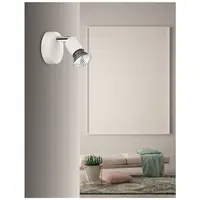 Spot Baza Mat Alb Metal LED GU10 1x5W IP20 Fara bec