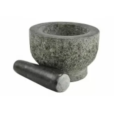 Mojar cu Pistil, Granit, 15 cm, Perfect Home