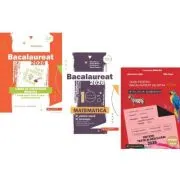 Pachet Bacalaureat 2026. Limba si literatura romana, Matematica M-stiintele-naturii si M-tehnologic si Biologie clasele 9-10