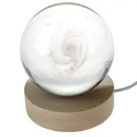 Decorațiune luminoasă în culoare naturală cu USB ø 8 cm – Dakls