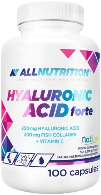 Hyaluronic Acid Forte, 100 capsule, AllNutrition