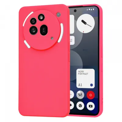 Husa pentru Nothing Phone (3a) Pro, Techsuit, SoftFlex, Roz Inchis