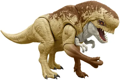 Jucărie interactivă Jurassic World Rebirth - Rumble 'N Rampage, Distortus Rex