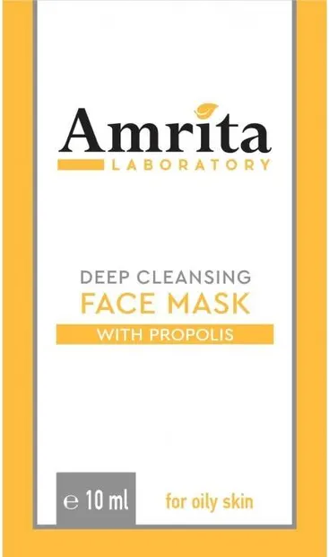 Amrita Mască de față cu acțiune de curățare profundă cu propolis 10 ml