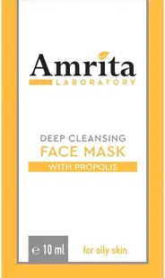Amrita Mască de față cu acțiune de curățare profundă cu propolis 10 ml