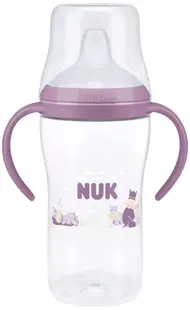 Biberon NUK Perfect Match - Cu duză de suc, TC, РР, 260 ml, hipo, violet