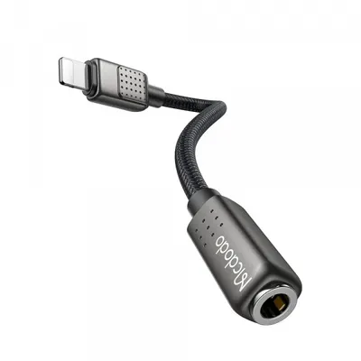 Adaptor Audio Lightning - 3.5mm McDodo CA-5010, Negru