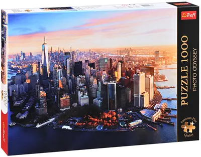 Puzzle Trefl din 1000 de piese - Manhattan, New York