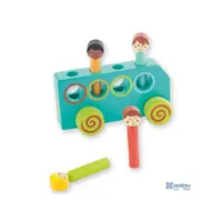 Jucarie din lemn Andreu Toys - Autobuz