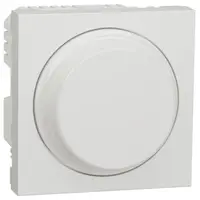 Variator universal rotativ LED 2 module Schneider Noua Unica NU351418, alb