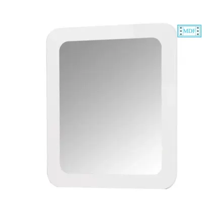 Oglinda seria 080, rama MDF, alb, 60x68 cm