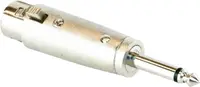 Adaptor Master Audio - HY4838, XLR 3/6,3 mm, auriu