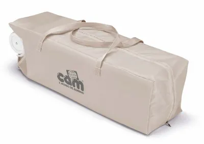 Patut voiaj Cam Pisolino Gri ultraportabil, cu doua nivele, saltea si geanta transport incluse incluse, roti cu blocare, standard European EN 716-12