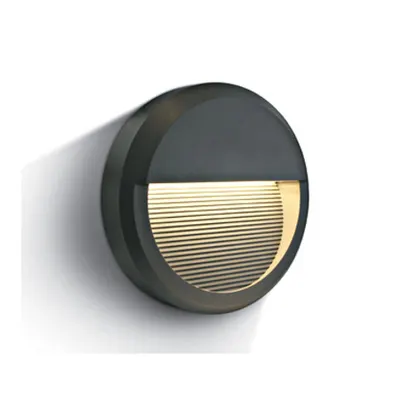 Lena R2 LED 8W, 350lm, 3000K, 230V, IP65, antracit