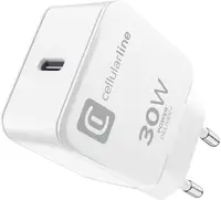 Încărcător Cellularline - The One PD, USB-C, 30W, alb