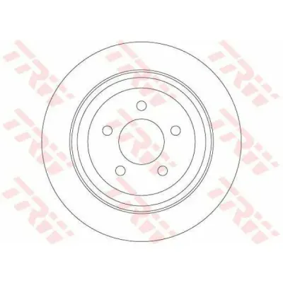 Disc frana TRW DF6341