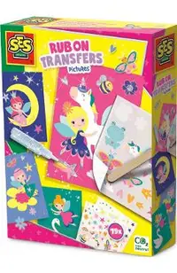 Set creativ felicitari: Rub on Transfers Pictures