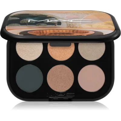 MAC Cosmetics Connect In Colour Eye Shadow Palette 6 shades paletă cu farduri de ochi culoare Bronze Influence 6.25 g