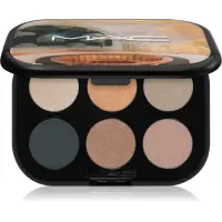 MAC Cosmetics Connect In Colour Eye Shadow Palette 6 shades paletă cu farduri de ochi culoare Bronze Influence 6.25 g