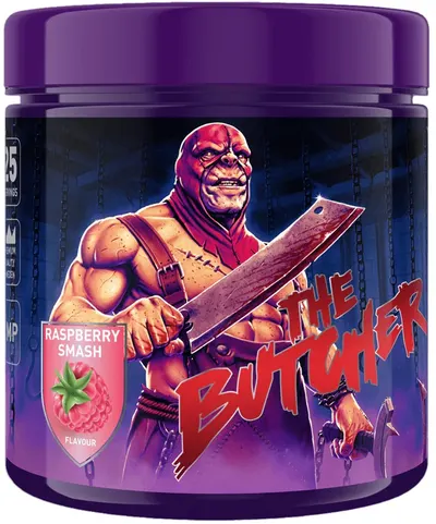 The Butcher, raspberry smash, 425 g, Swedish Supplements