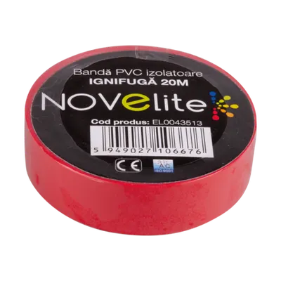 Banda Izolatoare IGN PVC 20m Rosu