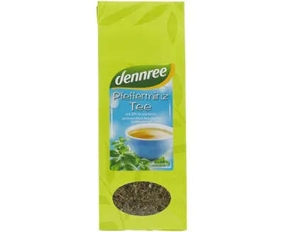 Ceai de menta bio, 40g, Dennree