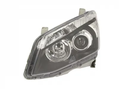 Far Stanga (H11 HB3, electric, manual, fara motoras, culoare insert: negru, culoare semnalizator: alb) potrivit ISUZU D-MAX II
