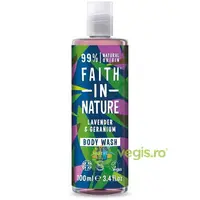 Gel de Dus Natural Relaxant cu Lavanda si Muscata 100ml