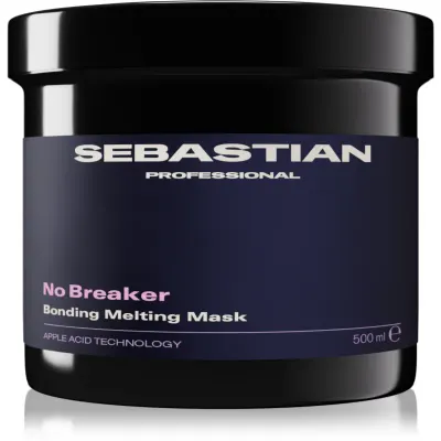 Sebastian Professional No.Breaker Bonding Melting Mask mască hidratantă pentru păr pentru par deteriorat 500 ml