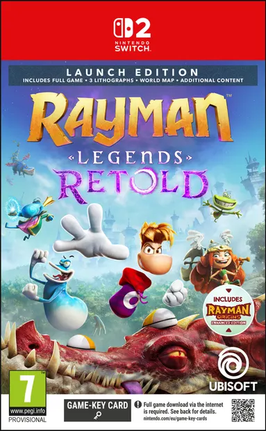 Rayman Legends Retold - Launch Edition (Nintendo Switch 2)