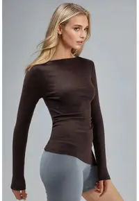 Bluza dama maro cafeniu - Maro