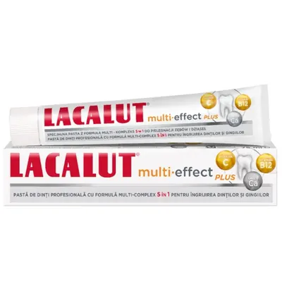 Pasta de dinti Lacalut Multi-efect Plus, Dr. Theiss | 75 ml