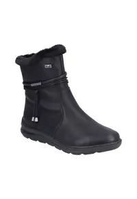 Ghete casual - dama - Z0070-00 negru - piele ecologica - Negru