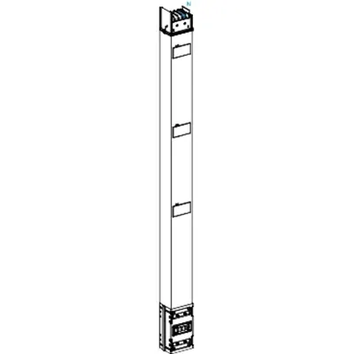 Canalis - Lungime Distributie Coloana Verticala - 1000 A -2 M -3 Trape Derivatie