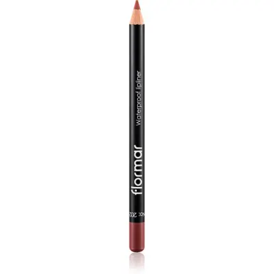 flormar Waterproof Lipliner creion contur pentru buze, waterproof culoare 202 Soft Pink Brown 1,14 g