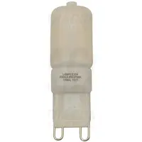 Sursa de lumina LED, G9, incarcasa din material plastic LG9PC2,5W 230 V, 50 Hz, G9, 2,5 W, 180 lm, 2700 K, 300°, EEI=A+
