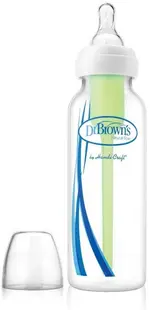 Biberon din sticlă Dr. Brown's Natural Flow Options+ Narrow, 250 ml