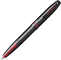 Stilou Sheaffer Icon - Matte Black Lacquer with Red PVD Trims, M
