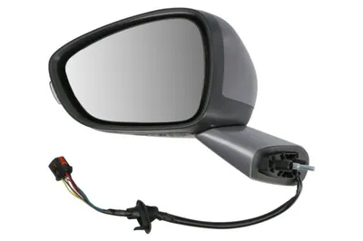 Oglinda laterala stanga electric, convex, cu incalzire, grund, rabatare electrica, semnalizator potrivit CITROEN C4 GRAND PICASSO II, C4 SPACETOURER 02.13