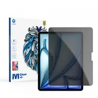 Folie de protectie Ecran Privacy Lito Classic pentru Apple iPad Air 13 (2026) / Air 13 (2024), Sticla Securizata, Full Glue, 2.5D