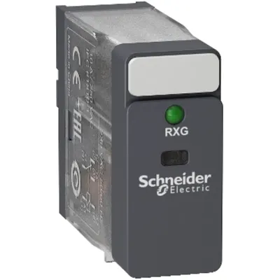 Releu Ambrosabil de Interfata, Zelio Rxg, 1C/O Standard, 24 Vca, 10A- cu Led