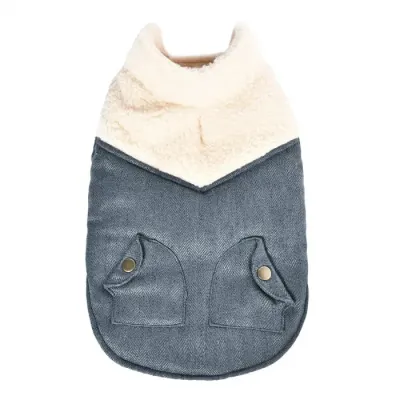 Hainuta pentru caini 4Dog Deluxe Woofwear Blue 35 cm